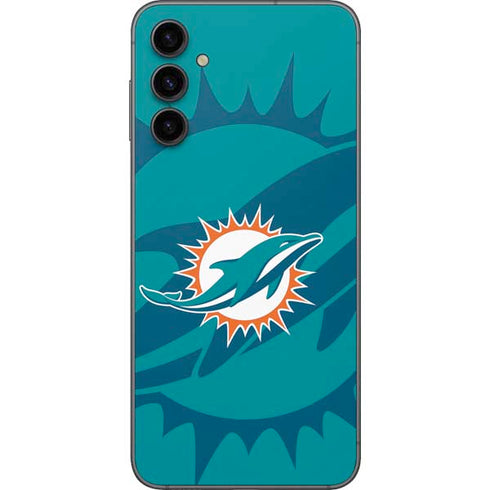 NFL Miami Dolphins Double Vision Galaxy A14 5G Skin