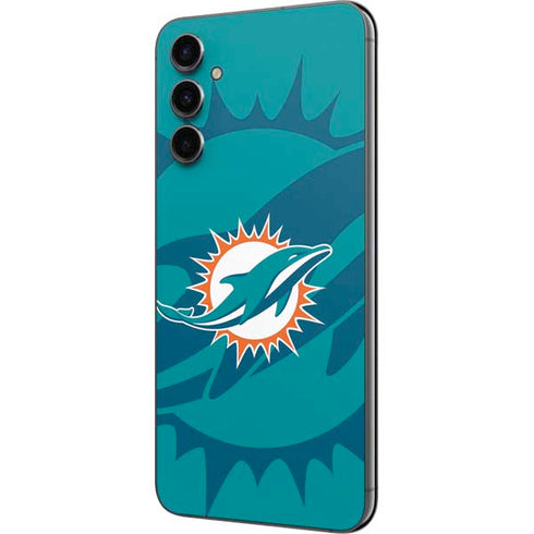 NFL Miami Dolphins Double Vision Galaxy A14 5G Skin