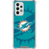 NFL Miami Dolphins Double Vision Galaxy A33 5G Clear Case