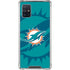 NFL Miami Dolphins Double Vision Galaxy A51 5G Clear Case