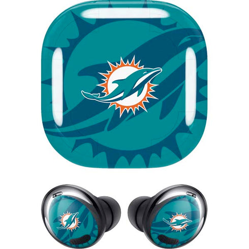 NFL Miami Dolphins Double Vision Galaxy Buds Pro Skin