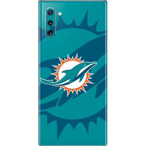 NFL Miami Dolphins Double Vision Galaxy Note 10 Skin