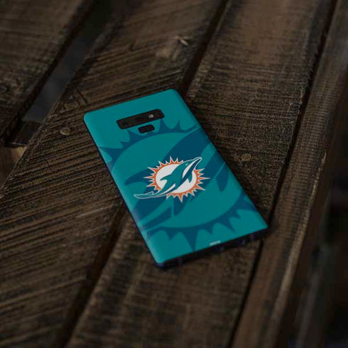 NFL Miami Dolphins Double Vision Galaxy Note 9 Skin