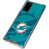 NFL Miami Dolphins Double Vision Galaxy Note20 5G Clear Case