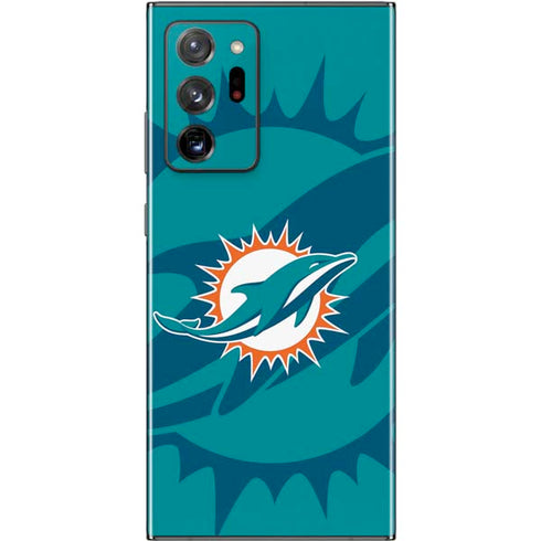 NFL Miami Dolphins Double Vision Galaxy Note20 Ultra 5G Skin