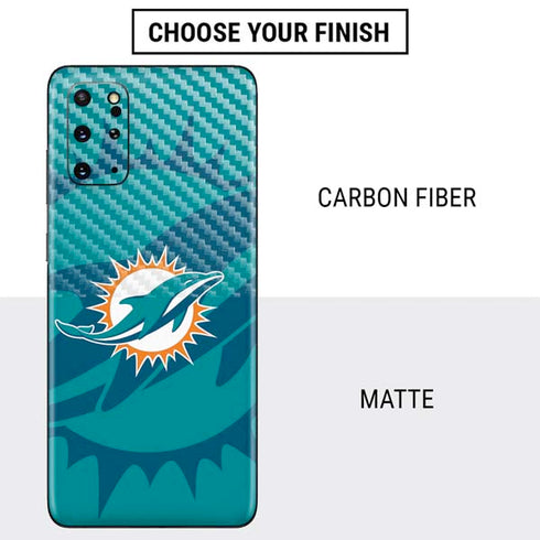 NFL Miami Dolphins Double Vision Galaxy S20 Plus Skin