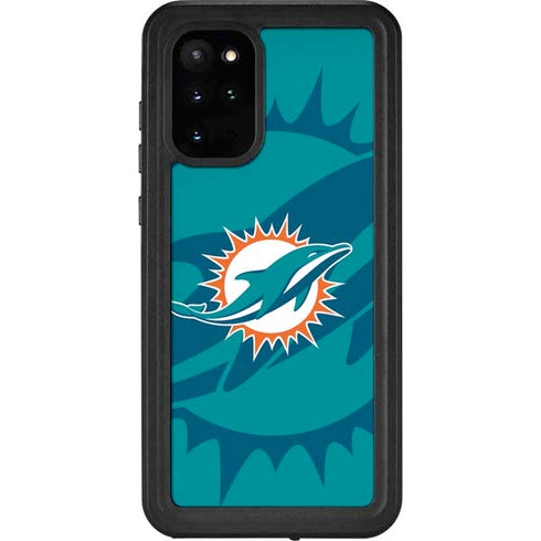 NFL Miami Dolphins Double Vision Galaxy S20 Plus Waterproof Case