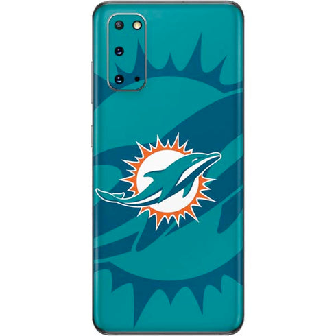 NFL Miami Dolphins Double Vision Galaxy S20 Skin
