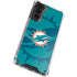 NFL Miami Dolphins Double Vision Galaxy S21 5G Clear Case