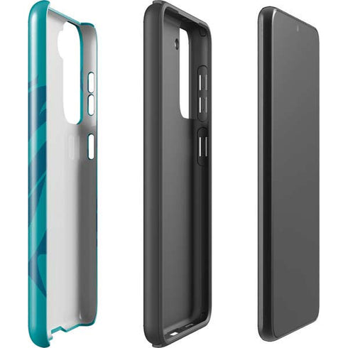 NFL Miami Dolphins Double Vision Galaxy S21 FE Pro Case