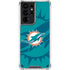 NFL Miami Dolphins Double Vision Galaxy S21 Ultra 5G Clear Case