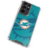 NFL Miami Dolphins Double Vision Galaxy S21 Ultra 5G Clear Case
