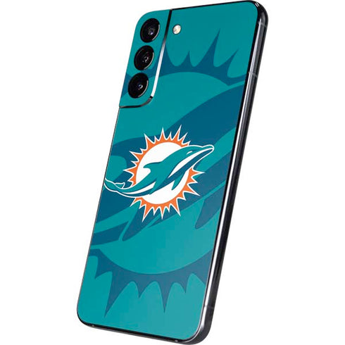 NFL Miami Dolphins Double Vision Galaxy S22 Plus Skin