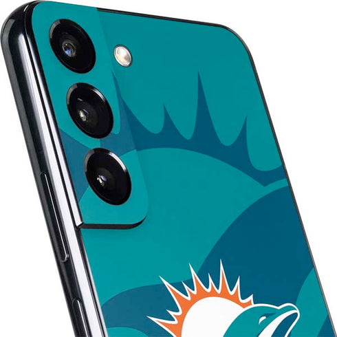 NFL Miami Dolphins Double Vision Galaxy S22 Plus Skin
