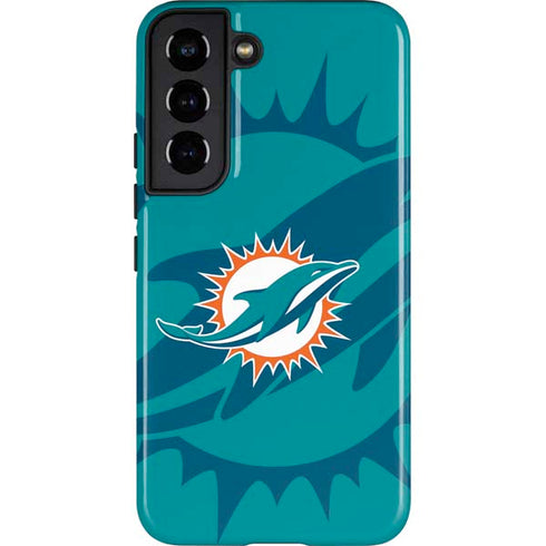 NFL Miami Dolphins Double Vision Galaxy S22 Pro Case
