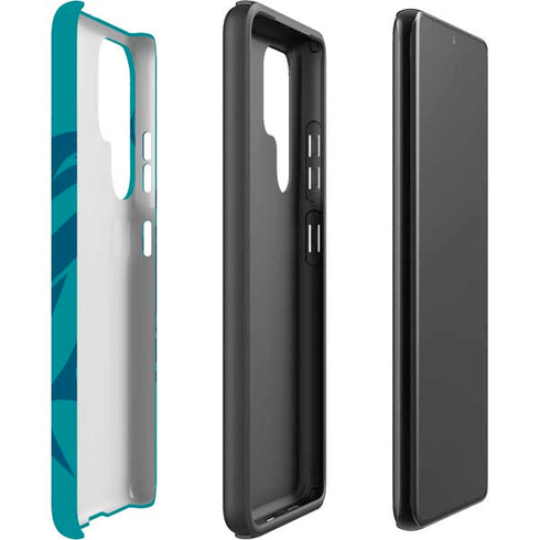 NFL Miami Dolphins Double Vision Galaxy S22 Ultra Pro Case