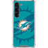 NFL Miami Dolphins Double Vision Galaxy S23 Clear Case