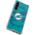 NFL Miami Dolphins Double Vision Galaxy S23 FE Clear Case