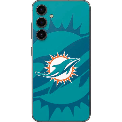 NFL Miami Dolphins Double Vision Galaxy S23 FE Skin