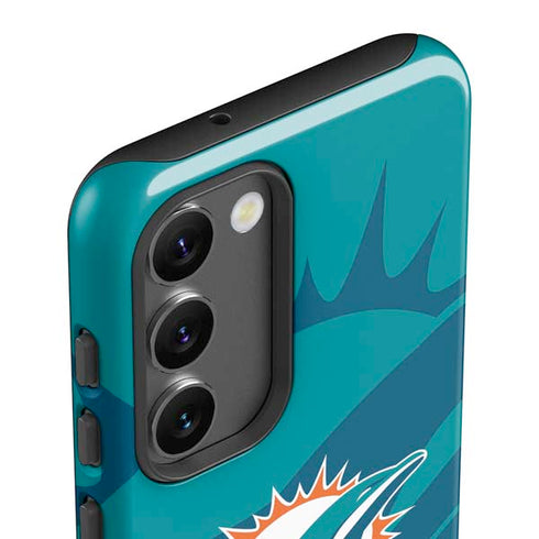 NFL Miami Dolphins Double Vision Galaxy S23 Plus Pro Case