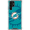 NFL Miami Dolphins Double Vision Galaxy S24 Ultra Clear Case