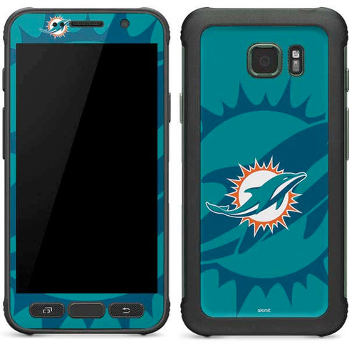 NFL Miami Dolphins Double Vision Galaxy S7 Active Skin