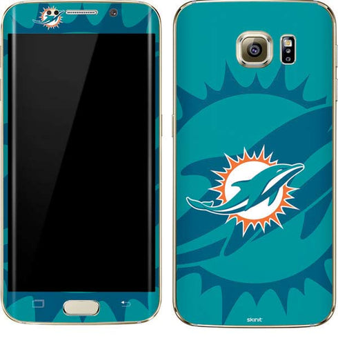 NFL Miami Dolphins Double Vision Galaxy S7 Edge Skin