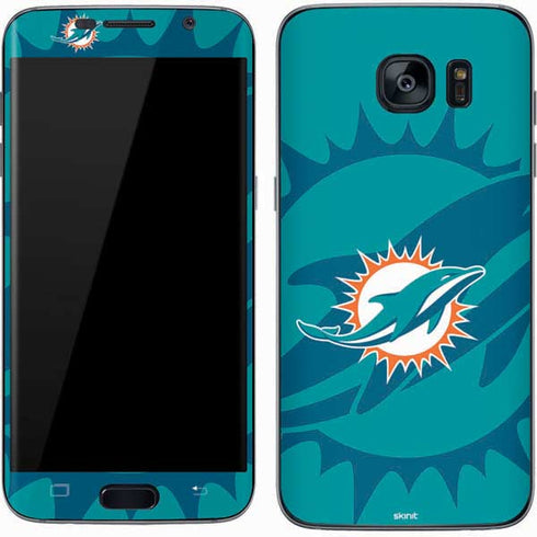 NFL Miami Dolphins Double Vision Galaxy S7 Skin