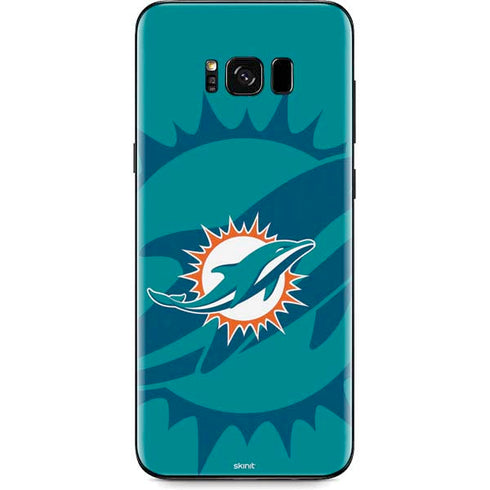 NFL Miami Dolphins Double Vision Galaxy S8 Plus Skin