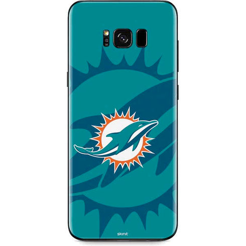 NFL Miami Dolphins Double Vision Galaxy S8 Skin