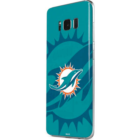 NFL Miami Dolphins Double Vision Galaxy S8 Skin