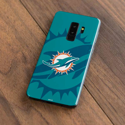 NFL Miami Dolphins Double Vision Galaxy S9 Plus Skin