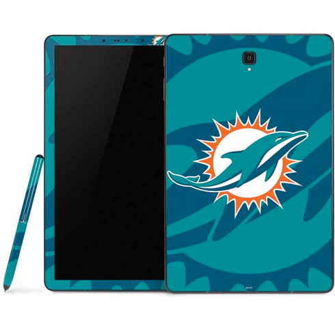 NFL Miami Dolphins Double Vision Samsung Galaxy Tab Skin