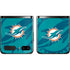 NFL Miami Dolphins Double Vision Galaxy Z Flip Skin