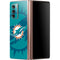 NFL Miami Dolphins Double Vision Galaxy Z Fold2 5G Skin