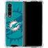 NFL Miami Dolphins Double Vision Galaxy Z Fold4 5G Clear Case
