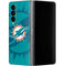 NFL Miami Dolphins Double Vision Galaxy Z Fold4 5G Skin