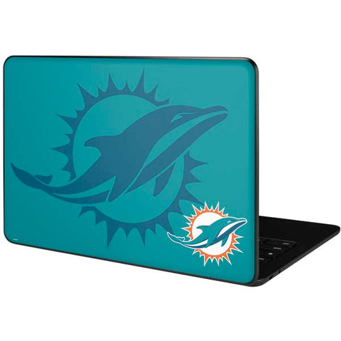 NFL Miami Dolphins Double Vision Google Pixelbook Go Skin