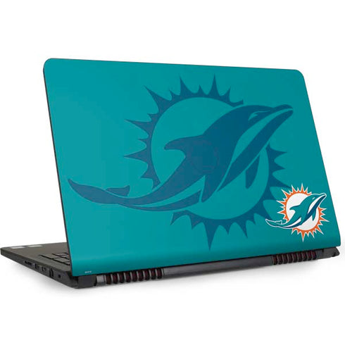 NFL Miami Dolphins Double Vision Dell Inspiron Skin