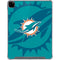 NFL Miami Dolphins Double Vision iPad Pro 12.9in (2020) Clear Case