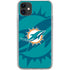 NFL Miami Dolphins Double Vision iPhone 11 Clear Case