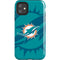 NFL Miami Dolphins Double Vision iPhone 11 Impact Case