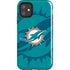 NFL Miami Dolphins Double Vision iPhone 11 Impact Case