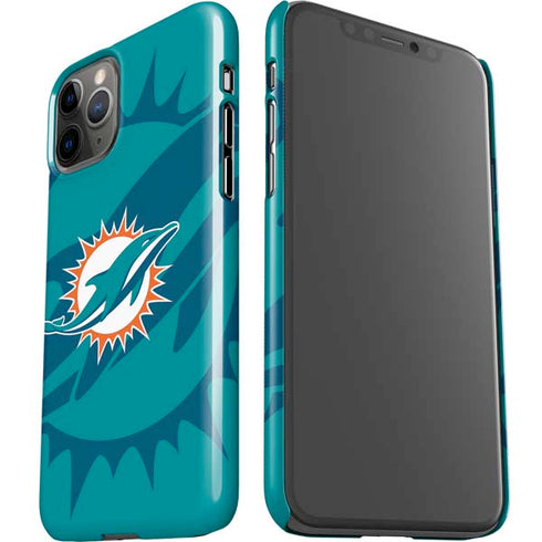 NFL Miami Dolphins Double Vision iPhone 11 Pro Lite Case