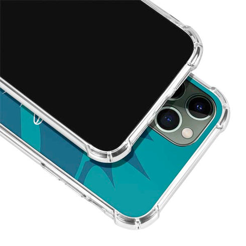 NFL Miami Dolphins Double Vision iPhone 11 Pro Max Clear Case