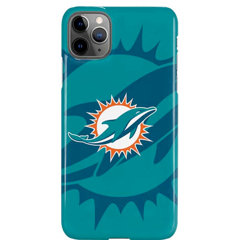 NFL Miami Dolphins Double Vision iPhone 11 Pro Max Lite Case