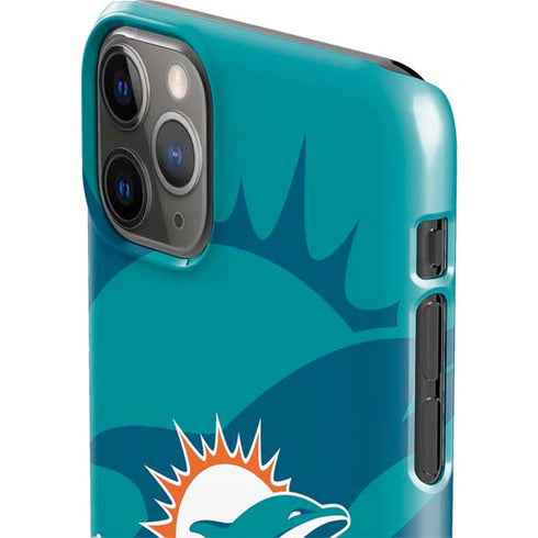 NFL Miami Dolphins Double Vision iPhone 11 Pro Max Lite Case