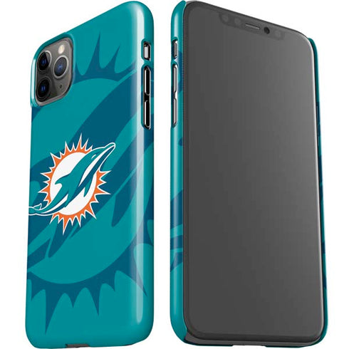 NFL Miami Dolphins Double Vision iPhone 11 Pro Max Lite Case
