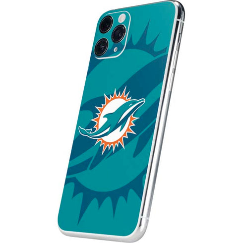 NFL Miami Dolphins Double Vision iPhone 11 Pro Skin