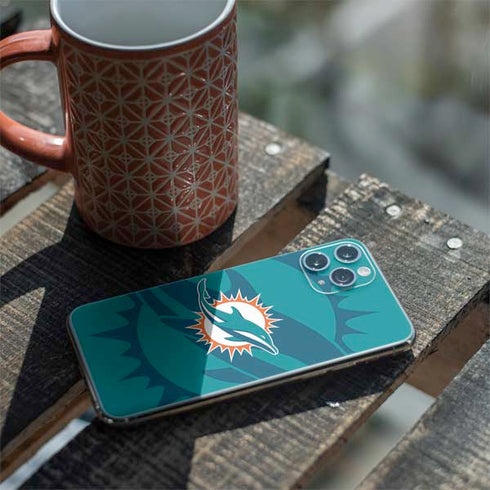 NFL Miami Dolphins Double Vision iPhone 11 Pro Skin